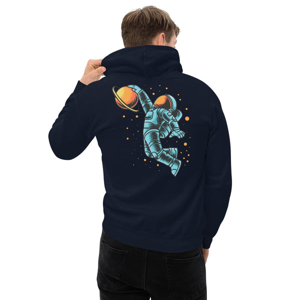 Sweat à capuche bleu nuit