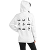 Sweat à capuche avec alphabet arabe