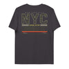T-shirt NY gris anthracite