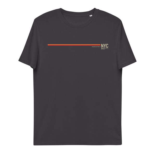 T-shirt NY gris anthracite