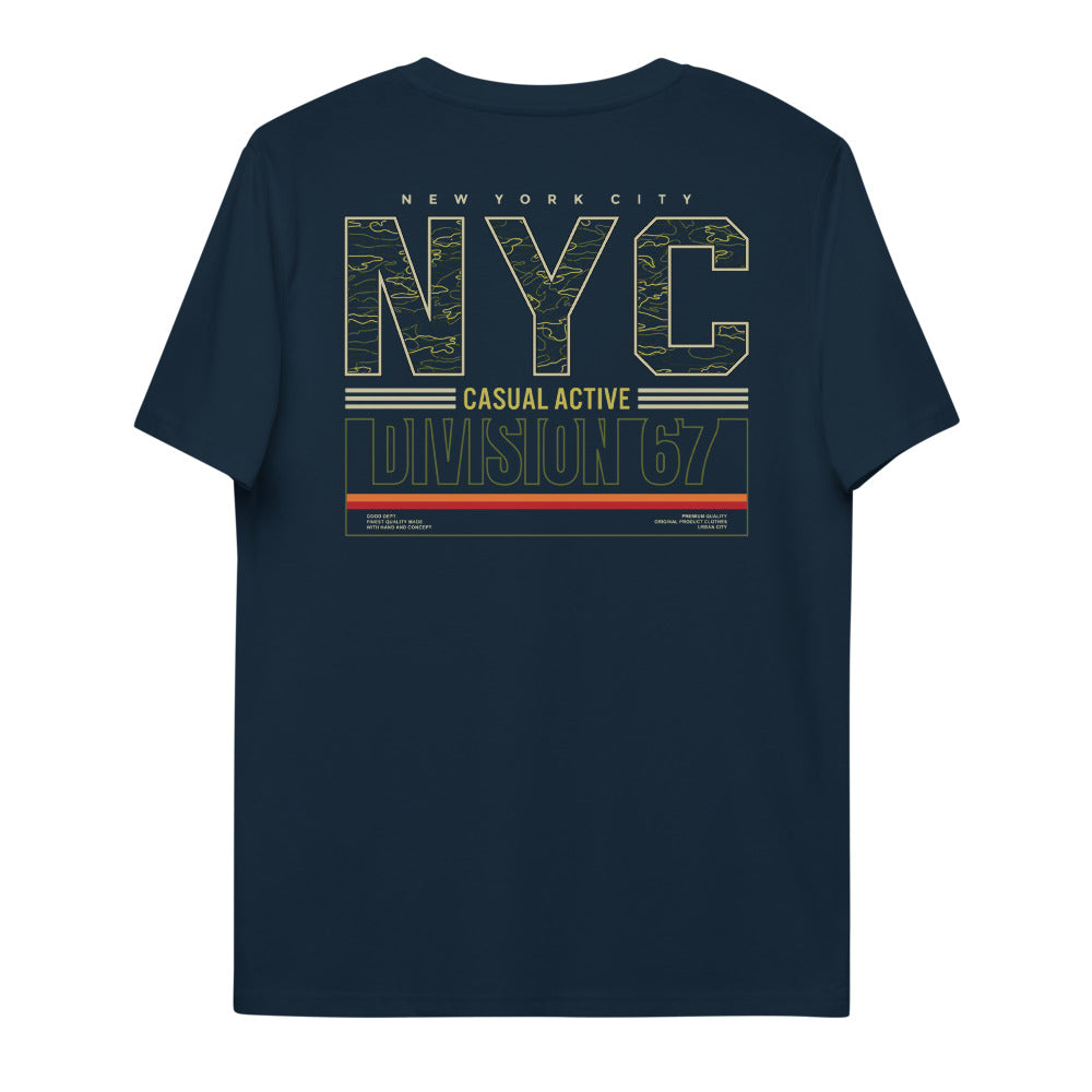 T-shirt NY bleu marine