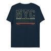 T-shirt NY bleu marine