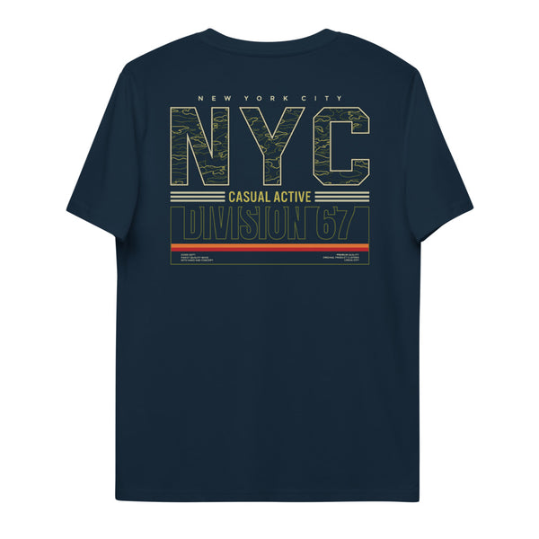T-shirt NY bleu marine