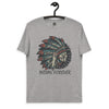 t-shirt gris pour homme, motard