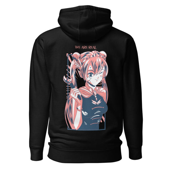 Sweat shirt noir Manga
