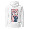sweat shirt blanc Manga