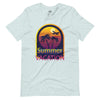 T-shirt design vintage pour les vacances d'été