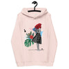 Sweat à capuche ajusté écologique pour femme