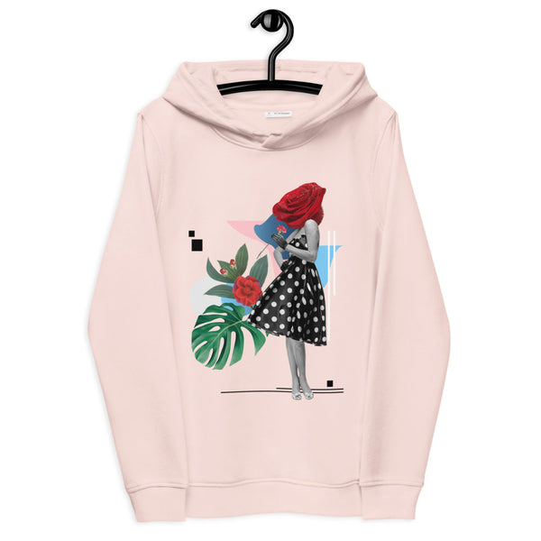 Sweat à capuche ajusté écologique pour femme