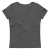 T-shirt moulant écologique femme logo brodé