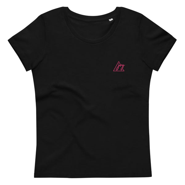 T-shirt moulant écologique femme logo brodé
