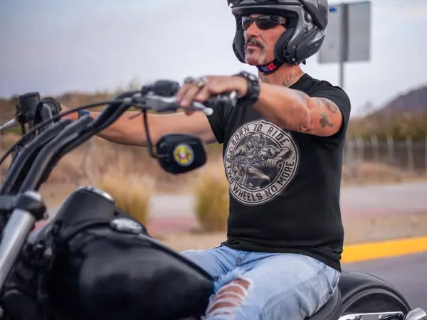 t-shirt pour motard