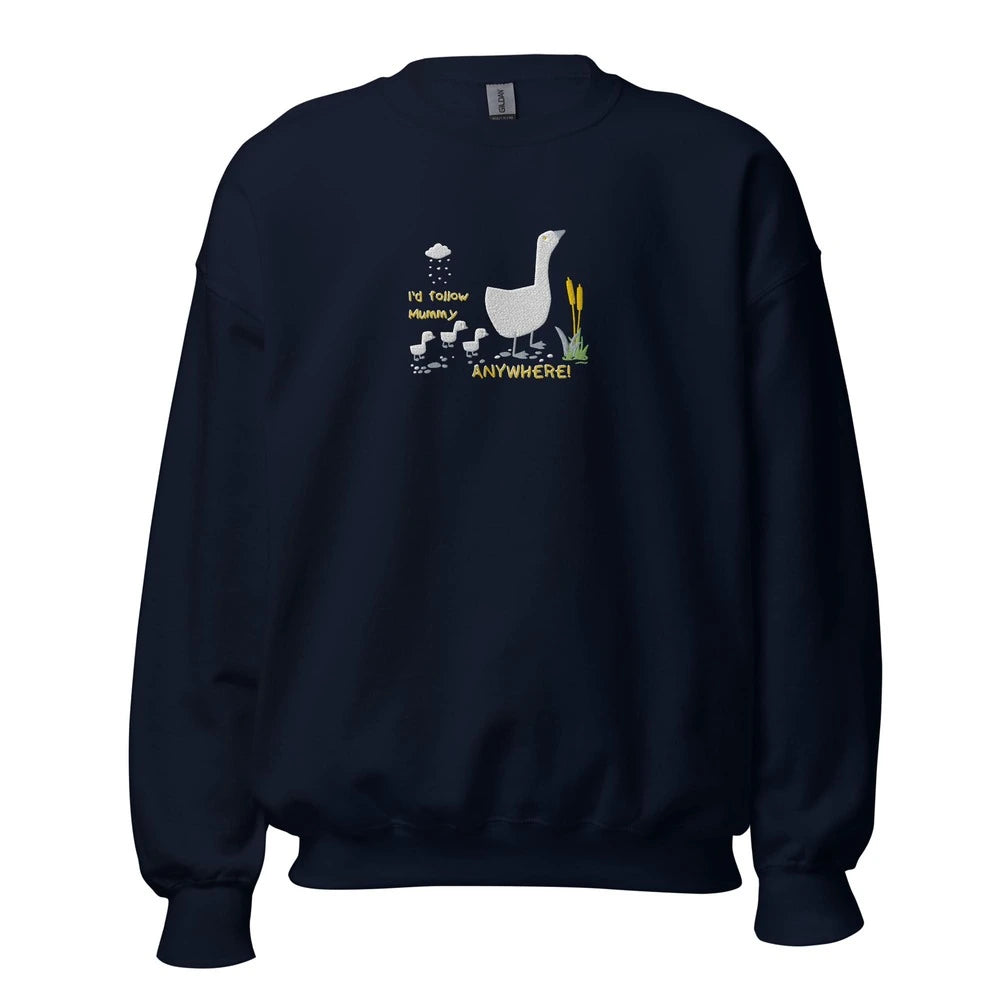 Sweat-shirt bleu marine