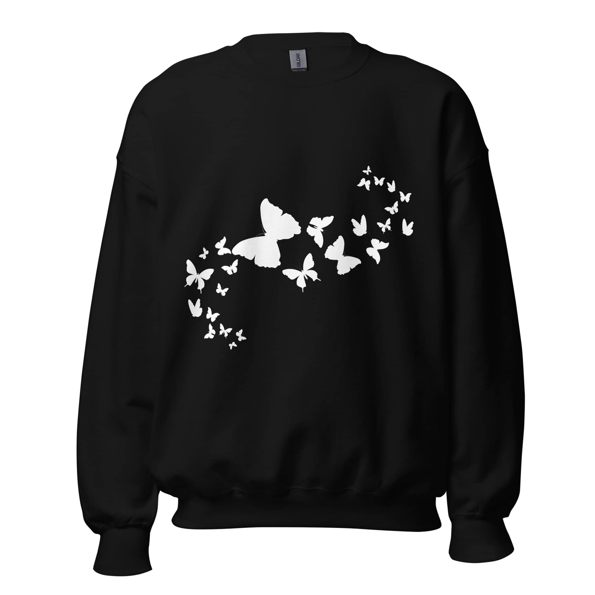 Sweatshirt femme Butterfly