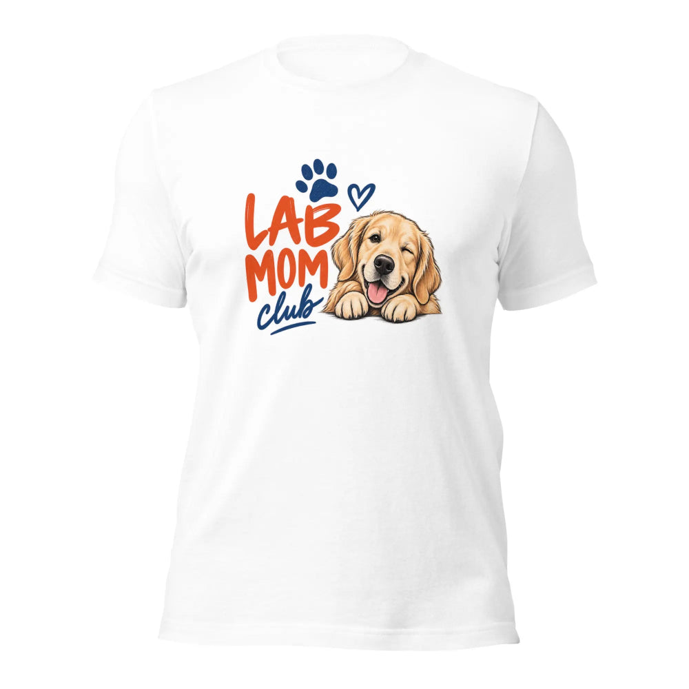 golden-retriever T-shirt Lab Mom Club 