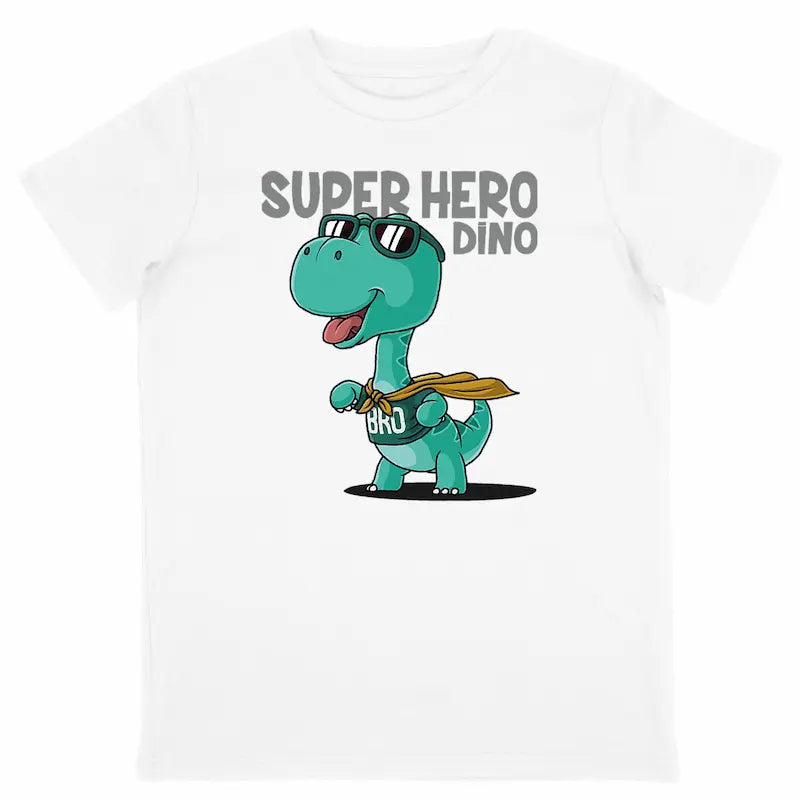 t-shirt blanc enfant en coton bio 
