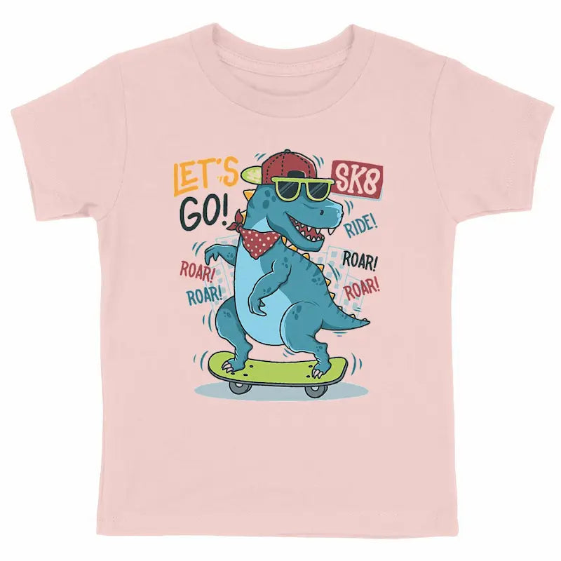 T-shirt enfant bio Dinosaure - Coton Équitable GOTS & Vegan