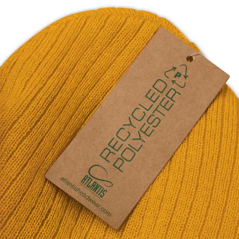 Bonnet unisexe à revers recyclé - tshirtenfolie.fr