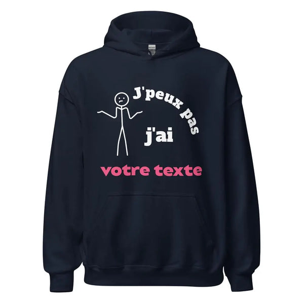 Sweat à capuche homme à personnaliser