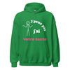 sweat a capuche irish-green