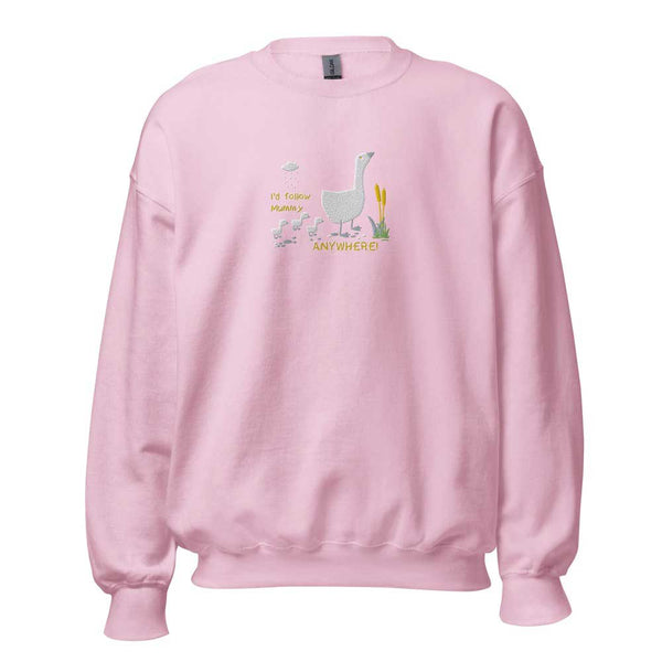 Sweat-shirt rose pour femme