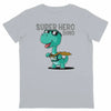 tee shirt gris enfant en coton bio 