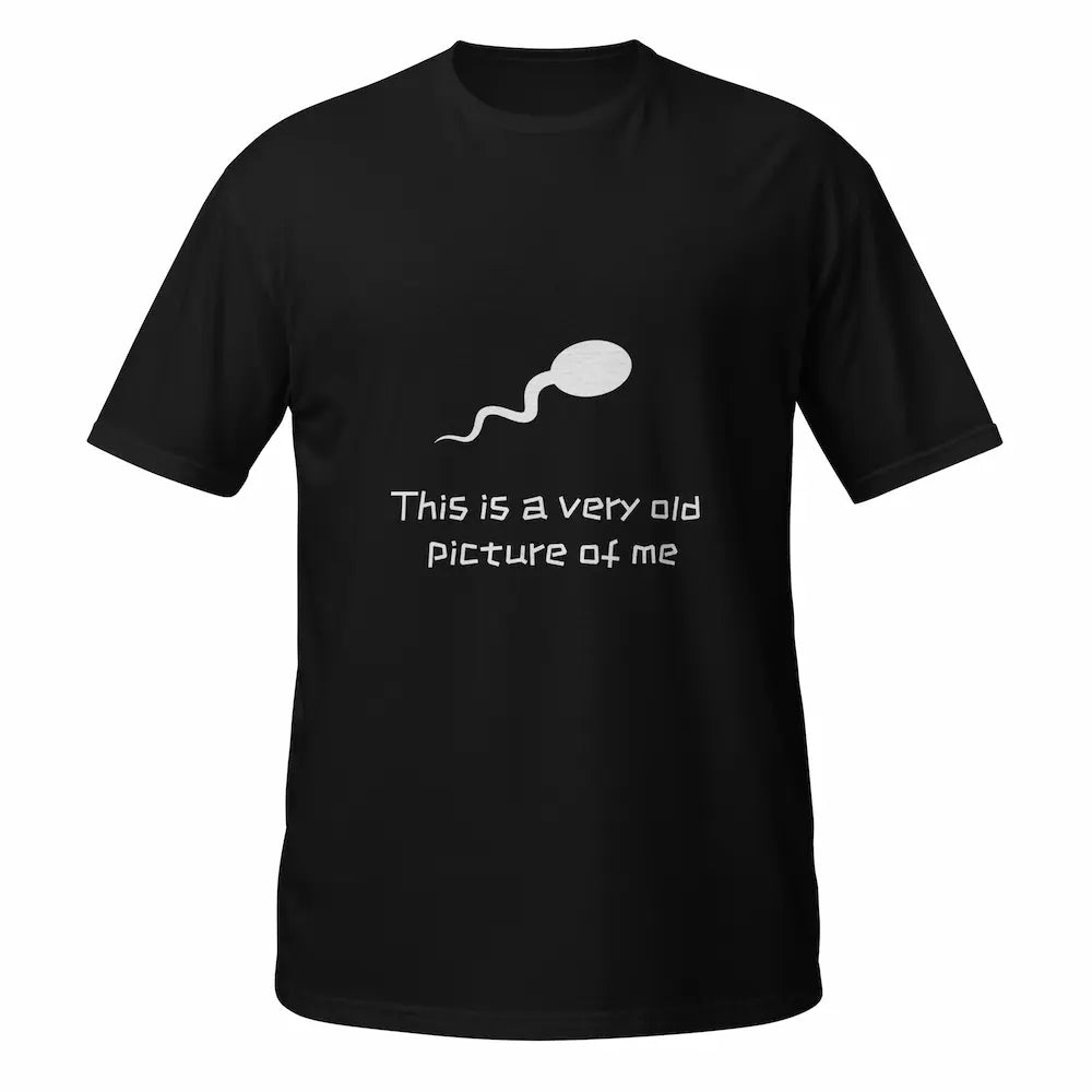 T-shirt humour This is a very old picture of me vue face