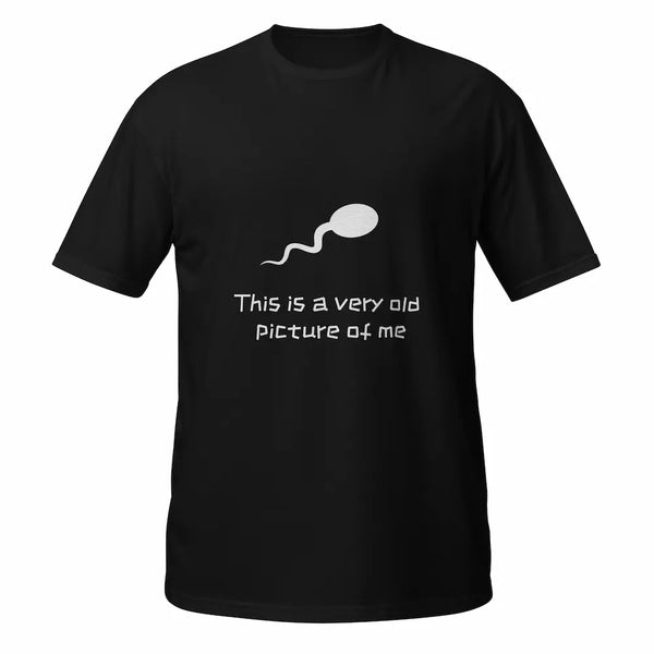 T-shirt humour This is a very old picture of me vue face