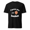 T-shirt J'peux pas j'ai basket noir