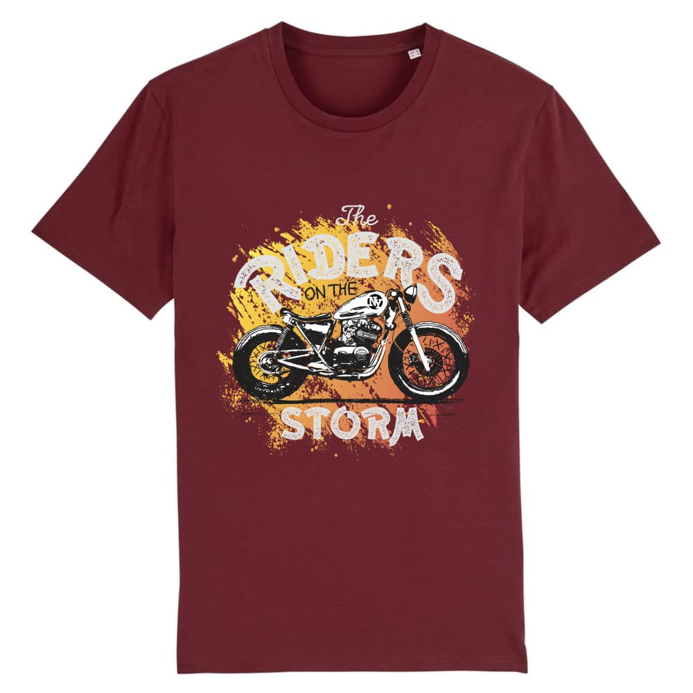 t-shirt motard Bordeaux