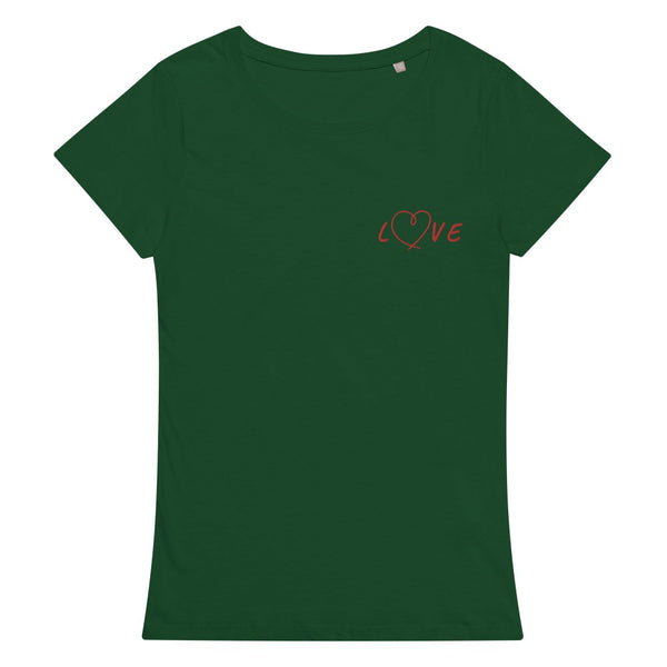 Fête des mères | Le T-shirt éco-responsable avec logo Love brodé