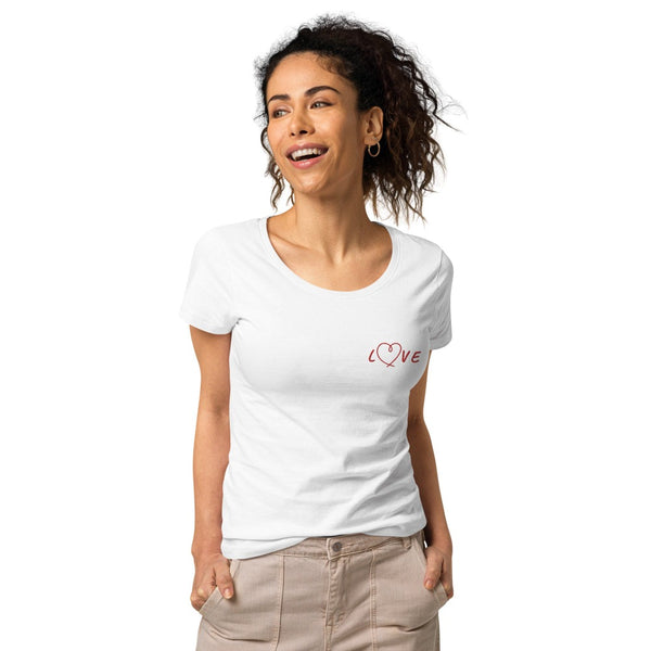 Fête des mères | Le T-shirt éco-responsable avec logo Love brodé