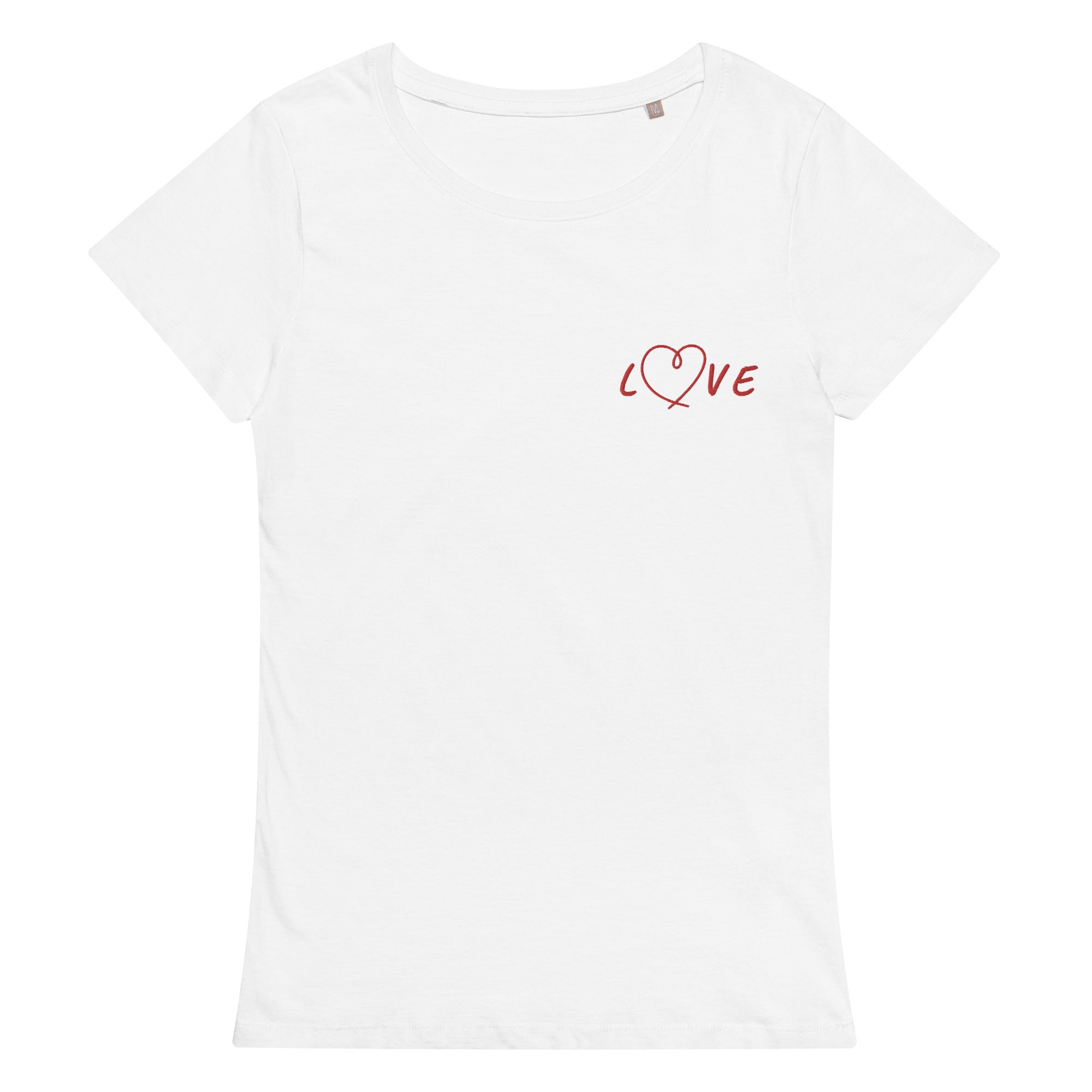 Fête des mères | Le T-shirt éco-responsable avec logo Love brodé