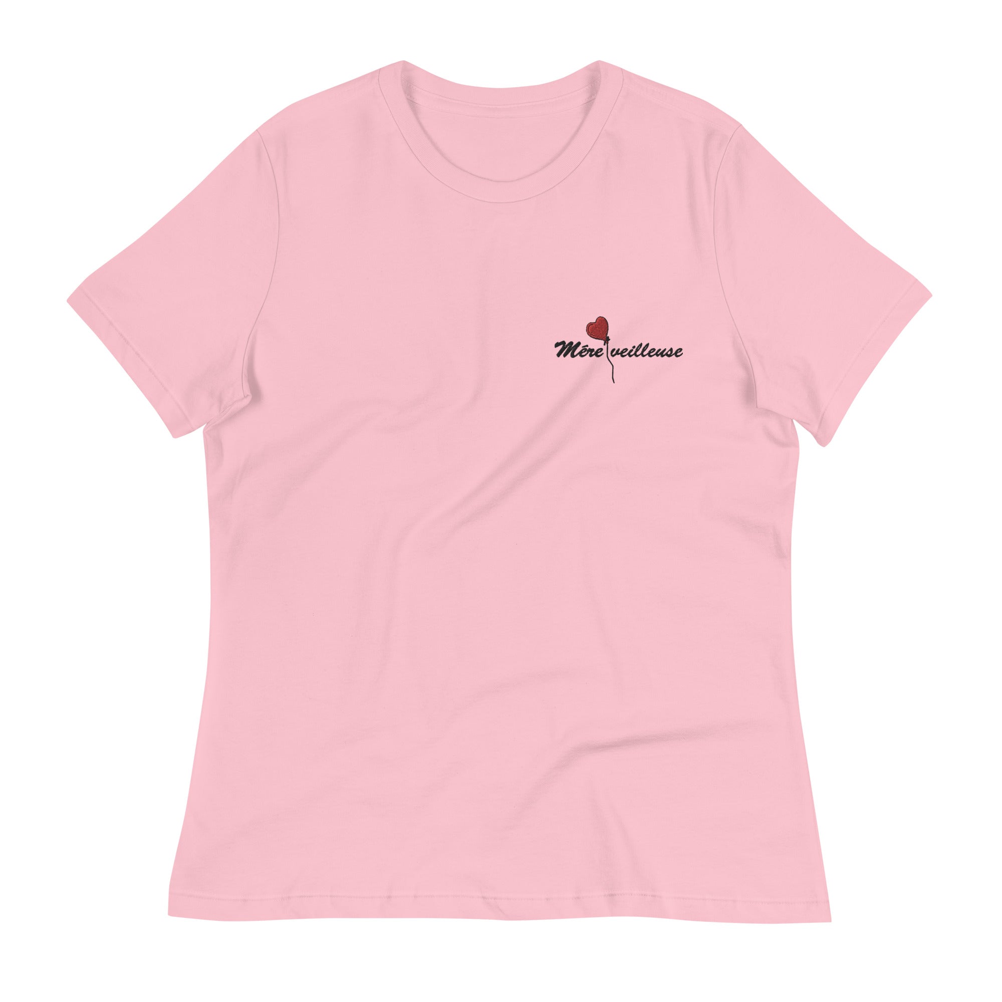 T-shirt fête des mères avec logo brodé