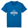 Bleu - T-shirt Chess academy - 100% Coton Bio