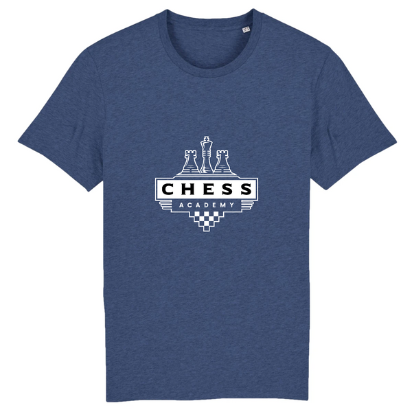 Indigo - T-shirt Chess academy - 100% Coton Bio