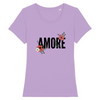 T-shirt lavande Femme chic et tendance - 100% Bio.