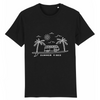 T-shirt homme en coton bio - planche de Surf Noir