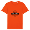 Orange -T-shirt Chess academy - 100% Coton Bio