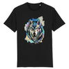 T-shirt noir loup