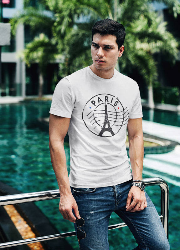 T-shirt pour homme en coton biologique 100% Made in France