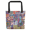 Tote bag motif africain