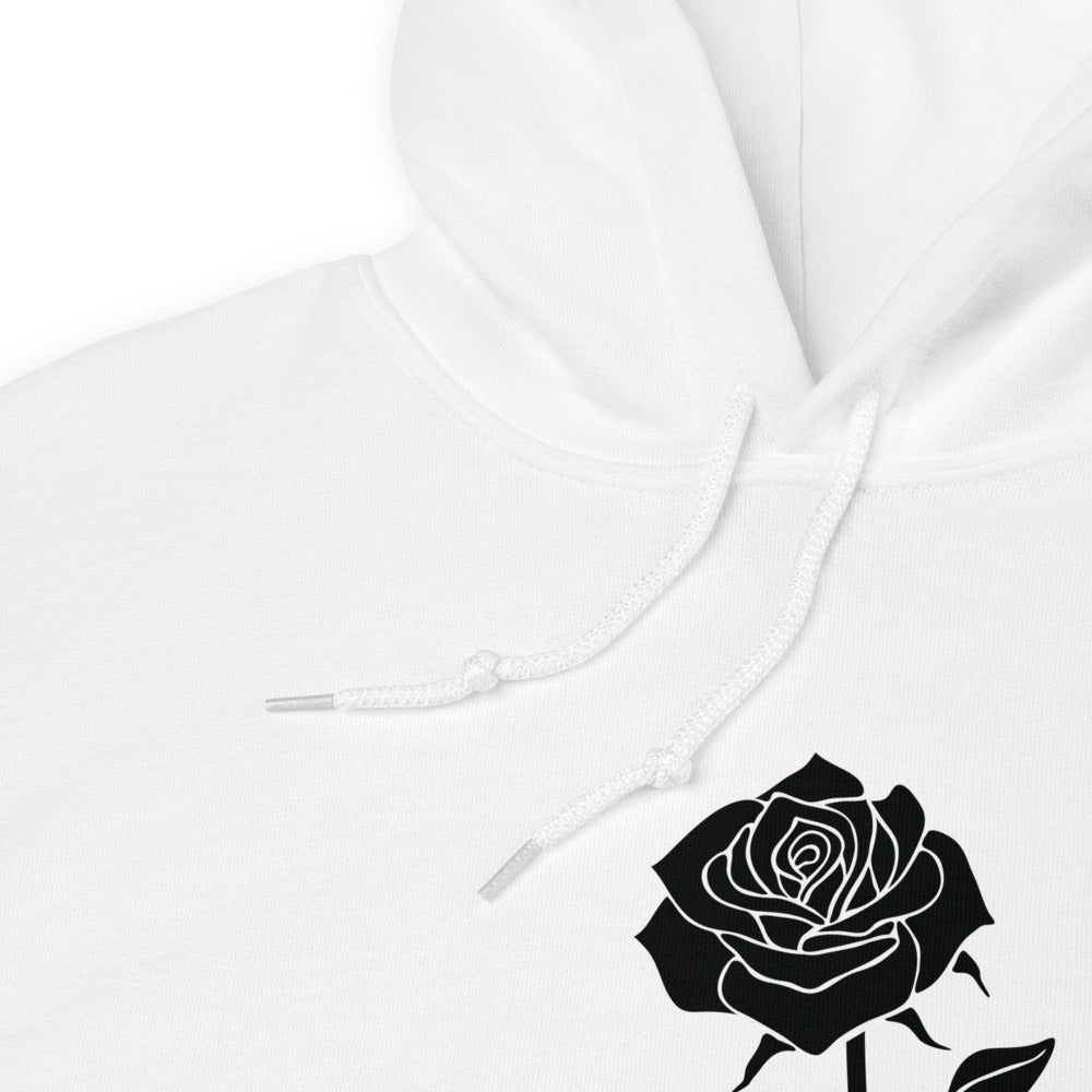 sweatshirt à capuche - Black roses