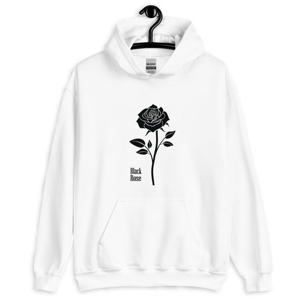sweatshirt pour femme avec rose noir