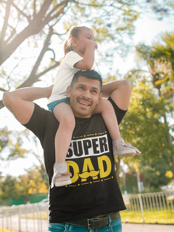 t-shirt super papa,  super dad
