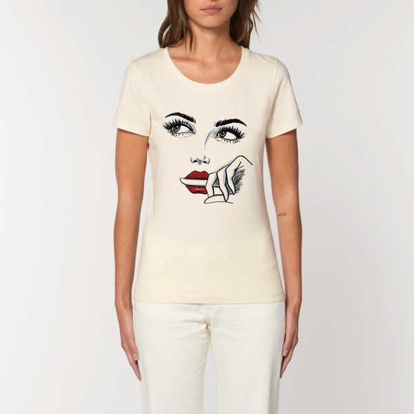 t-shirt Femme  - visage de Femme