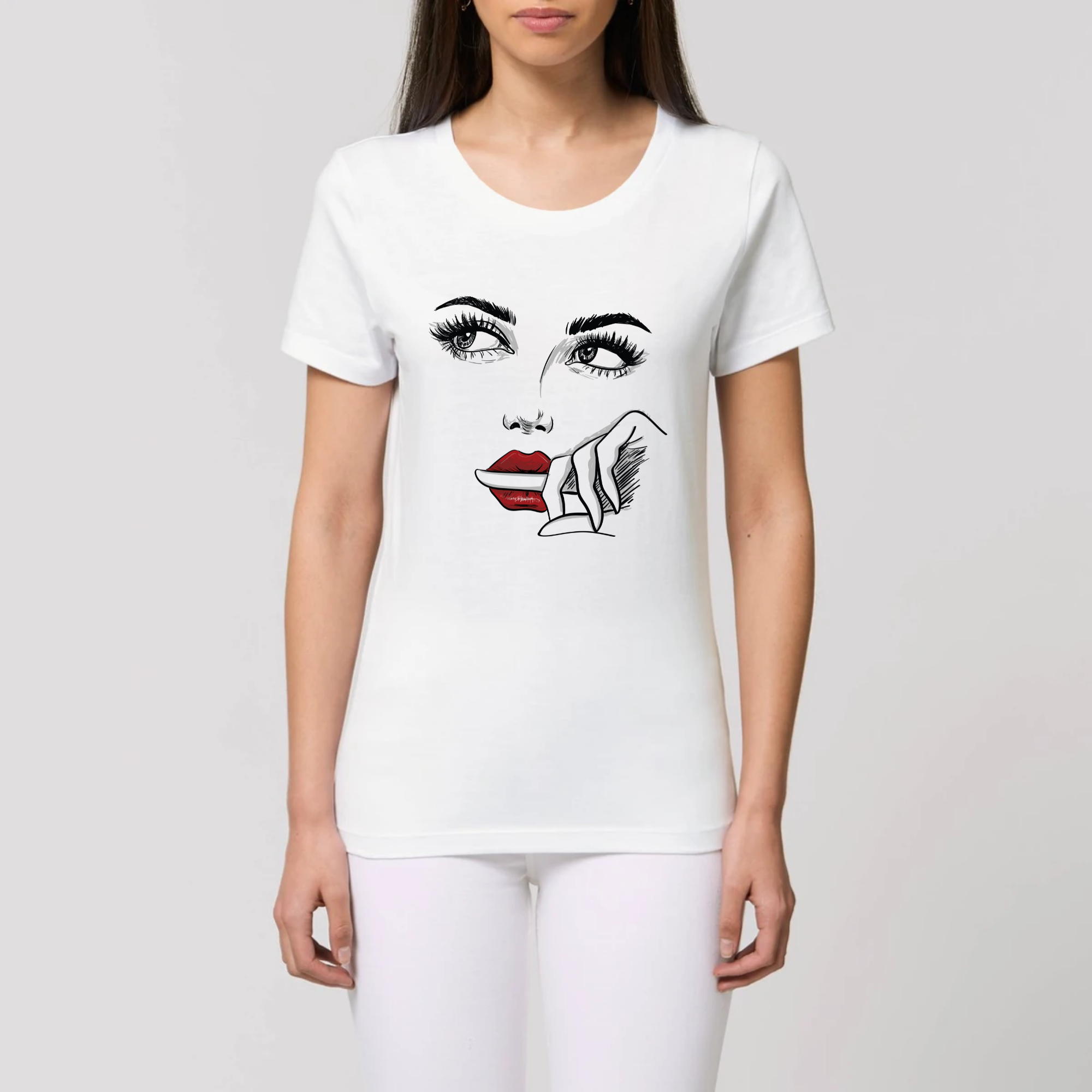 t-shirt Femme blanc