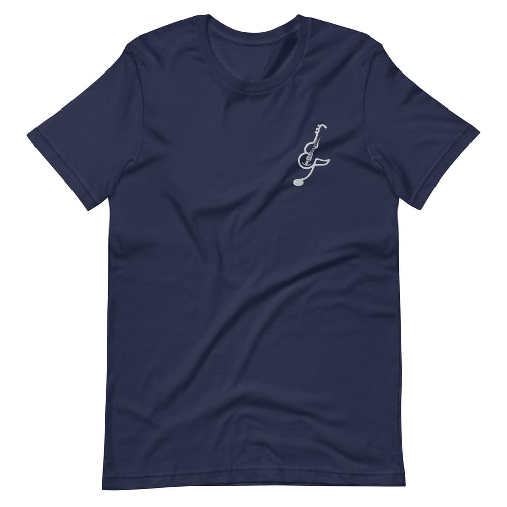 T-shirt classique  bleu marine