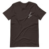 T-shirt classique marron