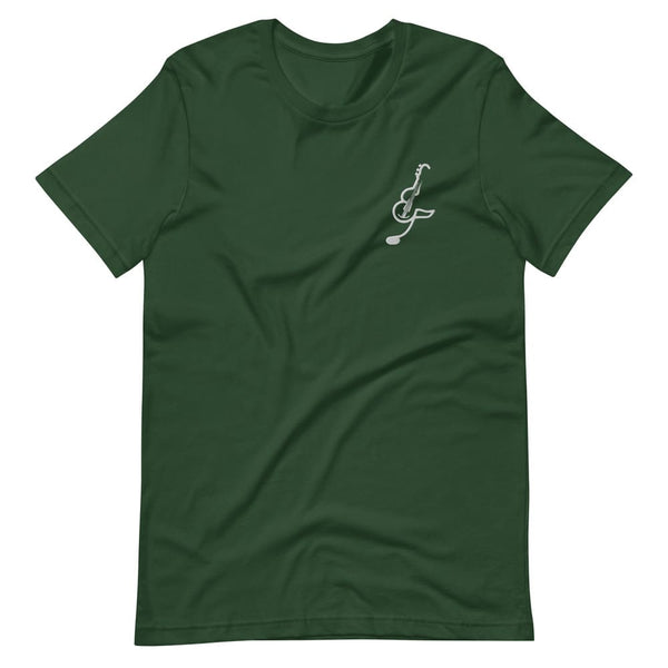 T-shirt classique  vert foret